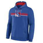 Fanatics Pánská mikina New York Rangers NHL Wrist Shot Hoodie Velikost: L