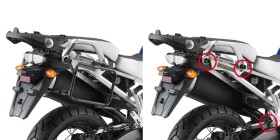 Plr2119 trubkový nosič Yamaha XT 1200Z Super Teneré (10-20) Easy Fit pro boč. kufry - Demontovateln
