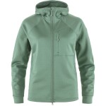 FJÄLLRÄVEN Abisko Grid Fleece Hoodie W, Patina Green (vzorek) velikost: S