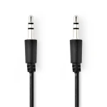 Nedis Stereo Audio kabel jack 3.5 mm (M) - jack 3.5 mm (M) 1.00 m černá (CAGL22005BK10)