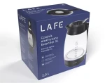 Lafe Essential XL LAFCZA47573 černá / Varná konvice / 2 l / 2200 W / skleněná konvice (LAFCZA47573)