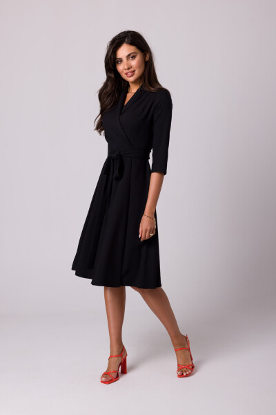 Dámské šaty B255 černé - BeWear XXL