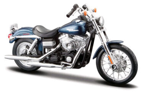 Maisto Harley-Davidson 2006 FXDBI Dyna Street Bob modrá