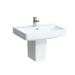 Laufen - Pro S Umyvadlo, 65x47 cm, 1 otvor pro baterii, s LCC, bílá H8109644001041