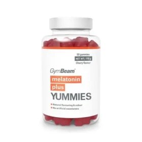 Melatonin Plus Yummies - GymBeam (třešeň, 50 kaps.) (113152-1-50caps-cherry)