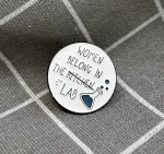 Pinarna.cz Women belong in the lab / Ženy patří do laboratoře - kulatý