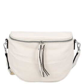 Módní dámská koženková ledvinka/crossbody Pola, béžová