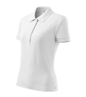Cotton Heavy polokošile dámská bílá XS