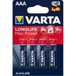 Varta Longlife Baterie AAA / 1.5V / alkalická / 4 ks / v blistru (4703101404)