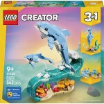 31385 LEGO® CREATOR 3 v 1 sada mořští živočichové: Krásná delfina (31385)