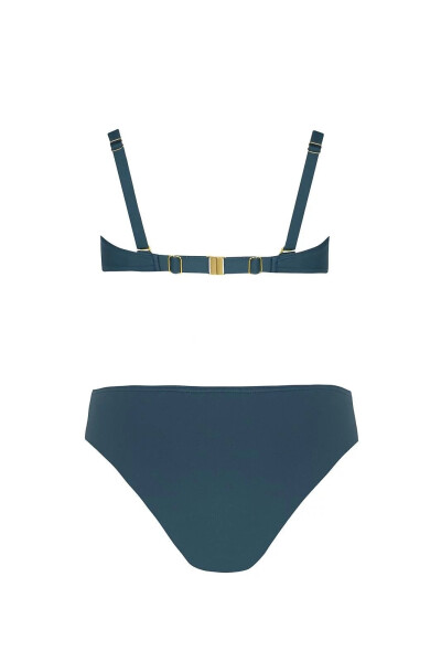 Dámské dvoudílné plavky Honolulu 2 S940V1HN2 tm. zelené - Self 48F