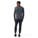 Pánské merino tričko s dlouhým rukávem SMARTWOOL Men's Active Ultralite Long Sleeve, Charcoal Heather velikost: XXL