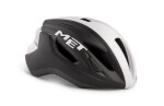 Cyklistická helma MET Strale černá/bílá matná cm)
