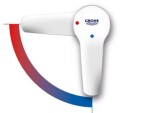 GROHE - Eurostyle Páková umyvadlová baterie ES, velikost S, měsíční bílá/chrom 23374LS3