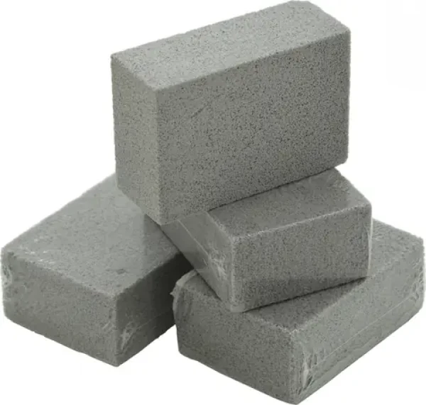Cattara Kámen na čištění grilovací mřížky 4ks / Čistící kámen / Sada 4 ks / Pemza / 10 x 7 x 4 cm