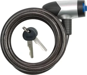 Vorel Zámek jízdního kola 1,5 m x 10 mm / Zámek / ocelové lanko / průměr 10 mm / délka 1,5 m
