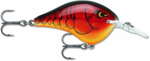 Rapala Wobler Dives-To Copper Crawdad,Rapala Wobler Dives-To Copper Crawdad