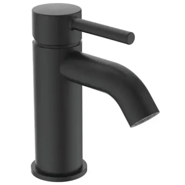 Ideal Standard CeraLine - Umyvadlová baterie s výpustí | černá (BC193XG)