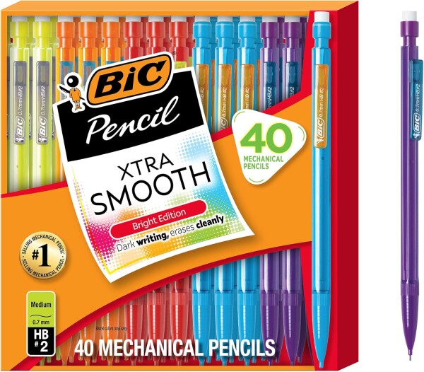 Bic Bic, Xtra Smooth, mikrotužka/pentelka, mix barev, 1 ks Barva: Oranžová