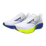 Mizuno Wave Rider 29 Men White / Estate Blue / Lightning Yellow - Běžecké boty Mizuno WAVE RIDER 29 J1GC250353 Velikost obuvi v EU: 46
