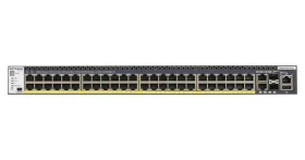 NETGEAR M4300-52G-PoE+ / Přepínač / 48x Gigabit PoE+ / 2x 10GE RJ45 / 2x 10GE SFP+ / L3 řízený (GSM4352PA-100NES)