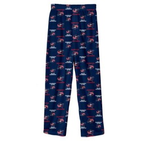 Outerstuff Dětské pyžamové kalhoty Columbus Blue Jackets NHL Team Colored Printed Pant Velikost: Dětské S (6 - 8 let)
