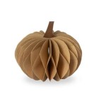 Storefactory Podzimní dekorace Dýně Lundhagen Light Brown, hnědá barva, papír