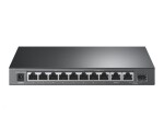 TP-Link CCTV switch TL-SG1210PP (9xGbE,1xGbE/SFP combo uplink, 1xGbE uplink, 6xPoE+,2xPoE++,123W, fanless) EDF_438954