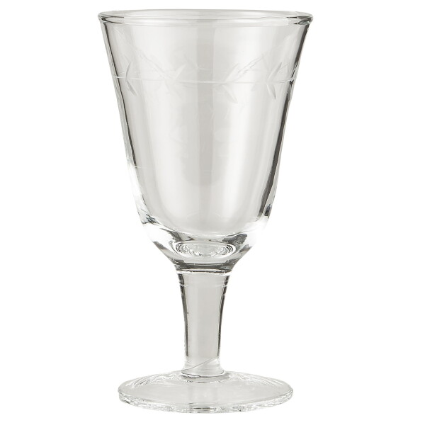 Ib Laursen Sklenička na bílé víno Leaves 150 ml, čirá barva, sklo