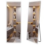 REA - Zrcadlo LED Classico 60x170cm Black HOM-07052