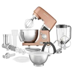 SENCOR STM 7876GD zlatá / Kuchyňský robot / 4.5 L / 1000W (8590669264261)