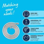 GROHE - Hadice Sprchová hadice VitalioFlex Silver 2 m, chrom 27507001