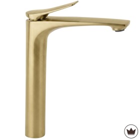 REA - Umyvadlová baterie PREMIUM Vision Brush Gold vysoká REA-B6731