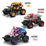 LEGO LEGO® Technic 42219 Monster Jam™ Grave Digger™ Oheň a led