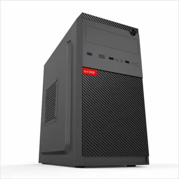 1stCOOL STEP 5 černá / PC skříň / mATX / USB-C 3.2 / USB 3.0 / 2x USB 2.0 (MC-STEP5-AU-USB3-C)