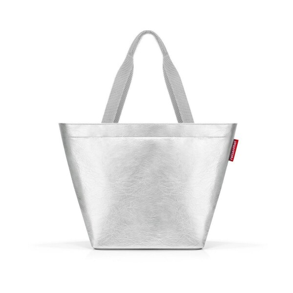 Nákupní taška přes rameno Reisenthel Shopper M Silver crackle
