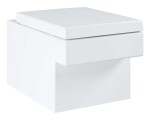 GROHE - Cube Ceramic WC sedátko se sklápěním SoftClose, duroplast, alpská bílá 39488000