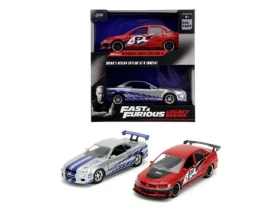 Jada Rychle a zběsile 2006 Mitsubishi Lancer Evo IX + Brianův 2002 Nissan Skyline GTR R34