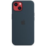 Apple Silikon Case mit MagSafe zadní kryt na mobil Apple iPhone 13 Abyss blue