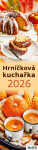 Nástěnný kalendář vázankový/kravata 2026 Helma - Hrníčková kuchařka