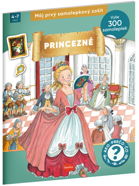 Môj prvý samolepkový zošit – PRINCEZNÉ