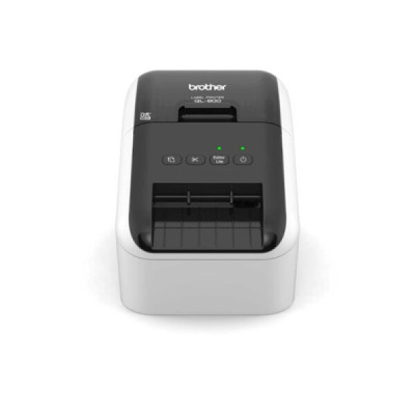 BROTHER tiskárna štítků QL-800 - 62mm, termotisk, USB, Profi. Tiskárna Štítků / po dokoupení DK-22251 tisk červeně /