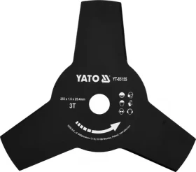 YATO YT-85155 / Řezací kotouč do křovinořezu / 255 mm / otvor 25,4 mm (YT-85155)