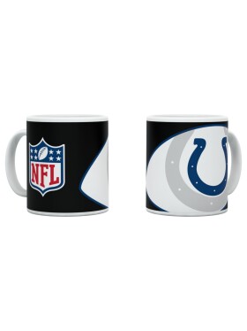 Hrnek Indianapolis Colts NFL Shadow Logo & Shield (330 ml)