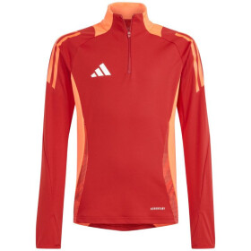 Dětská mikina adidas Tiro 24 Competition Training Top červeno-oranžová IS1652 116cm