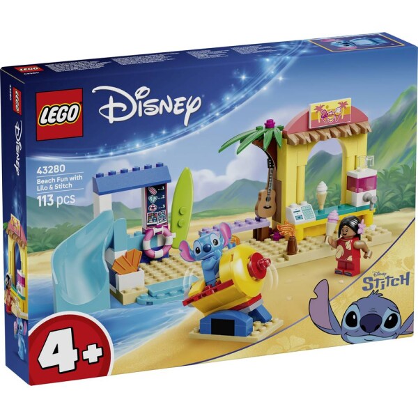 43280 LEGO® DISNEY Zábava na pláži díky LLLO a Stitch