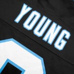 Nike Pánský dres Carolina Panthers NFL Bryce Young #9 Game - Černá Velikost: S