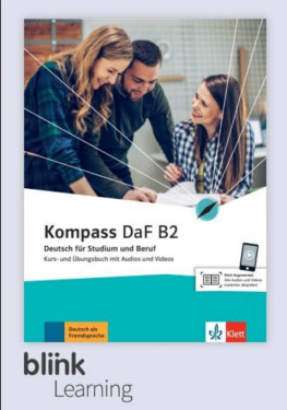 Kompass DaF B2 – Digitale BlinkLearning – Kurs./Übungsbuch – Lernende (14 měsíců)