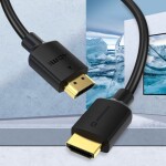 SWISSTEN Kabel HDMI 2.1 (M) - HDMI 2.1 (M) 2m černá / 48 Gbps / 8K / 60Hz / zlacené kontakty (75501211)