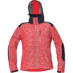 KNOXFIELD printed Pánská softshellová bunda červená XS 0301047320000